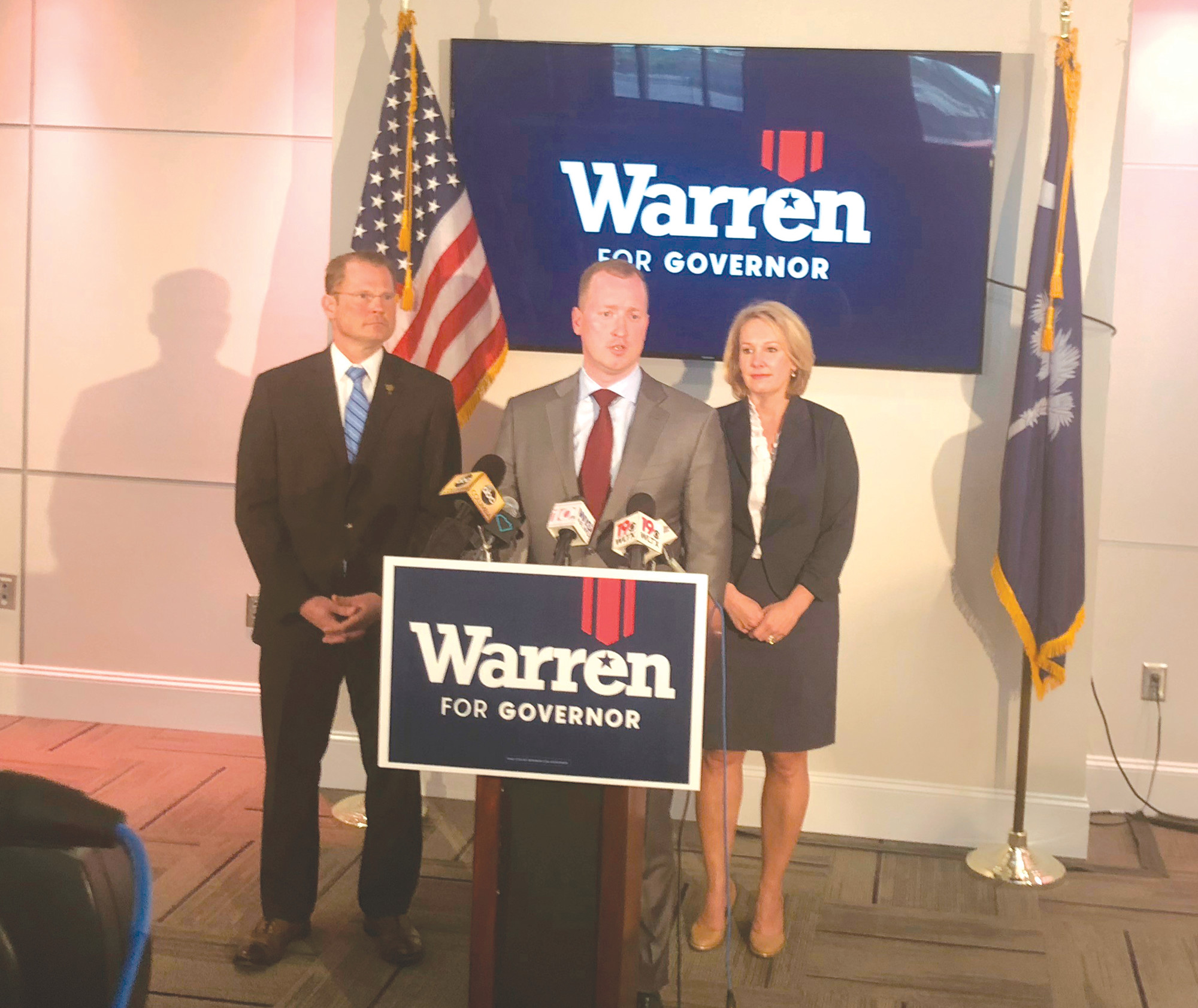Warren gets backing from Templeton, Bryant in governor's race ...
