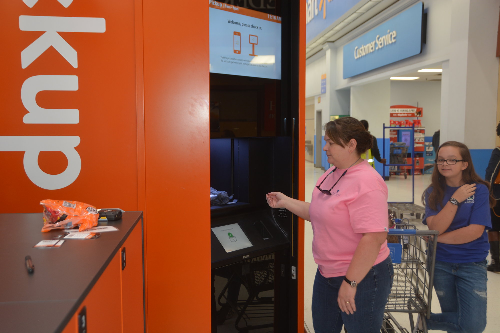 Sumter S Broad Street Walmart Supercenter Unveils Technology