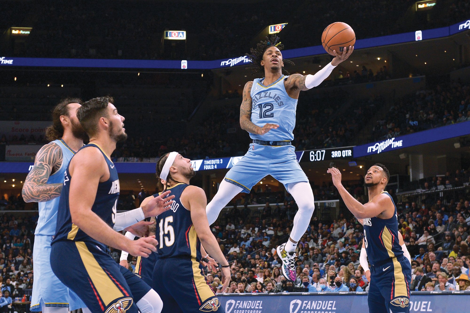 The ripple effects of Ja Morant's back spasms for Grizzlies