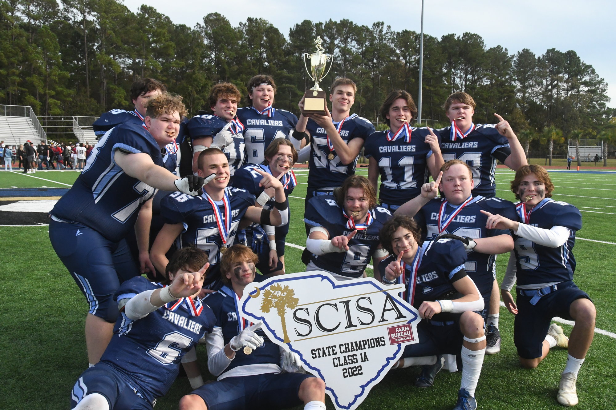 Finally champions: Lee Academy wins with physicality in 28-0 rout of Thomas  Heyward for SCISA 1A title | The Sumter Item